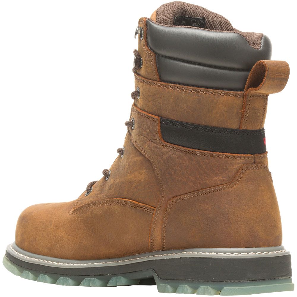 Wolverine 231022 Floorhand LX 8 Safety Toe Work Boots - Mens Brown Back View