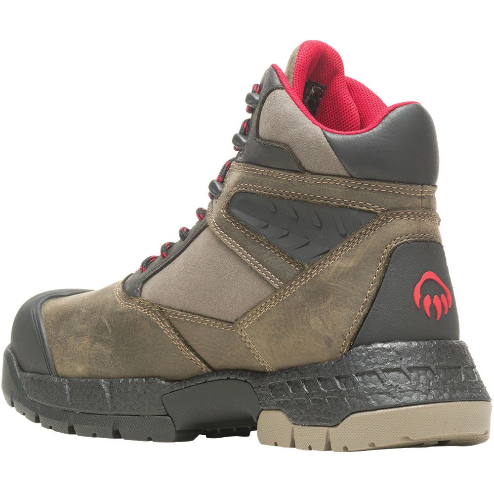 Wolverine 231037 Rush Ultraspring Composite Toe Work Boots - Mens Unknown Back View