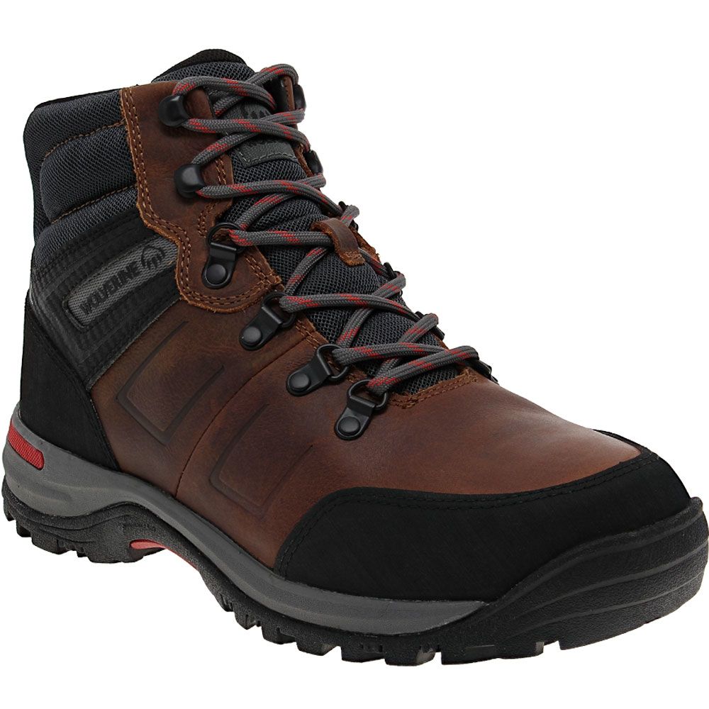 Wolverine Chisel 2 Safety Toe Work Boots - Mens Penny Brown