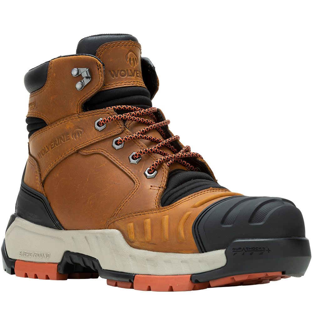 Wolverine 231120 Torque Crbnmx Composite Toe Work Boots - Mens Copper