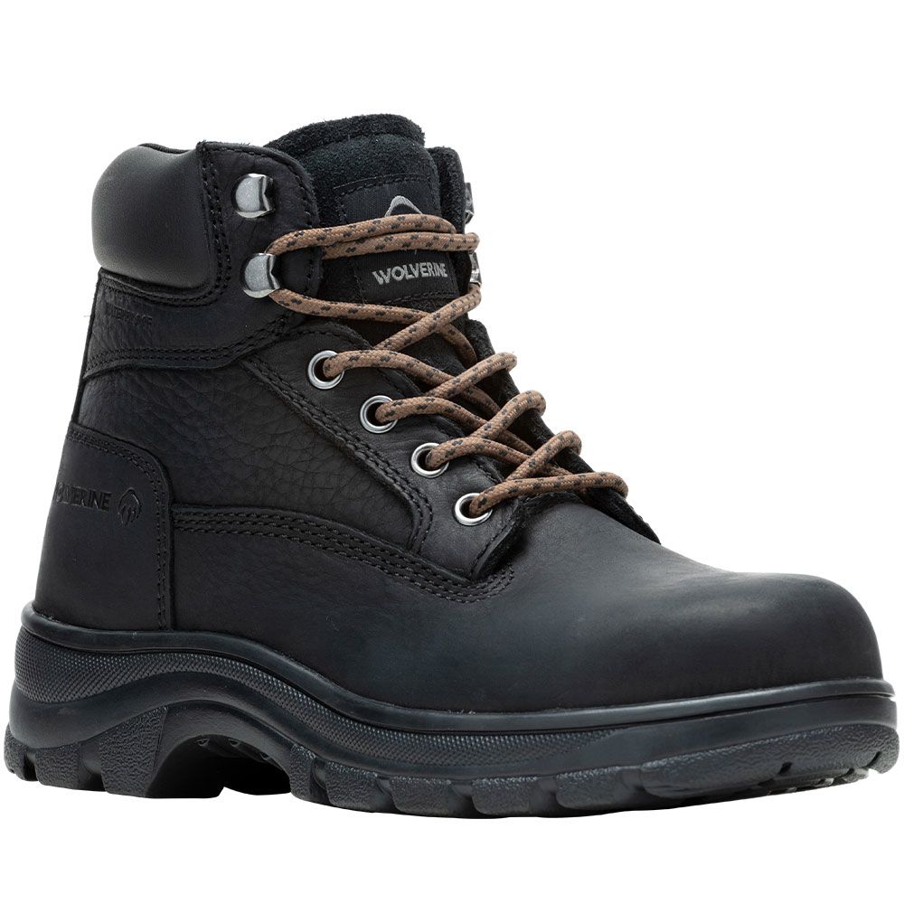 Wolverine Carlsbad 241013 ST 6" Safety Toe Work Boots - Womens Black