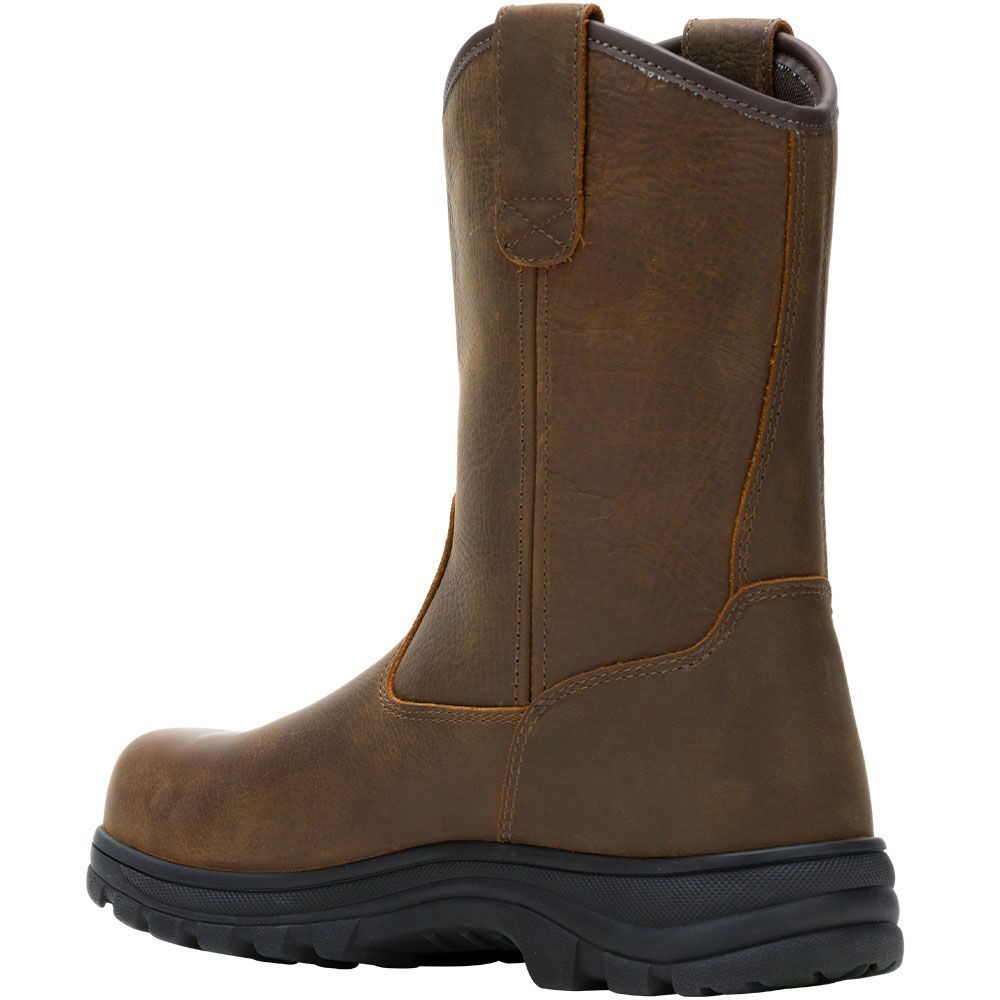 Wolverine Carlsbad 241069 Wellington Safety Toe Work Boots - Mens Brown Back View