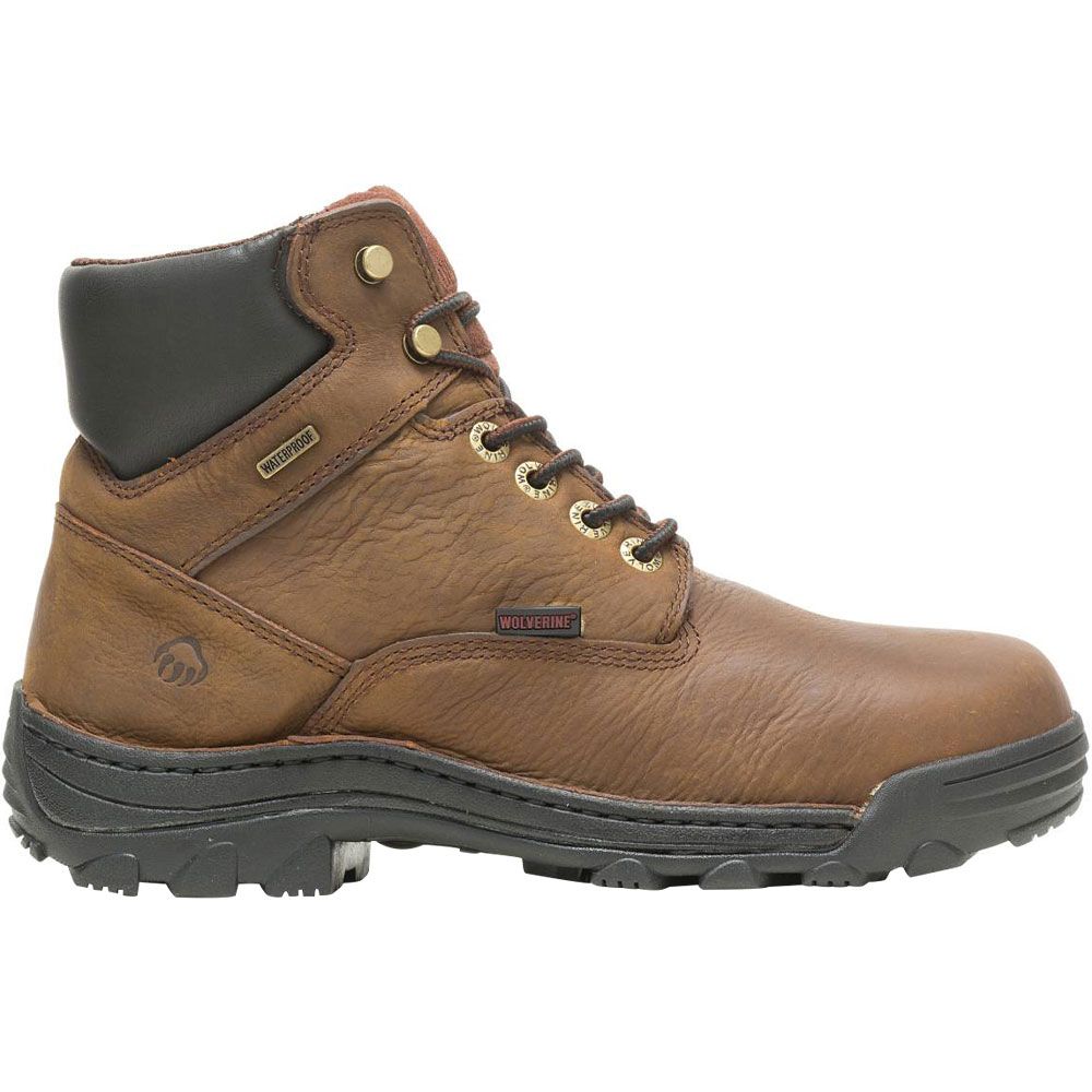 Steel Toe Leather work boots ASTM RATED slip resistant Electrical Hazard ASTM wv 