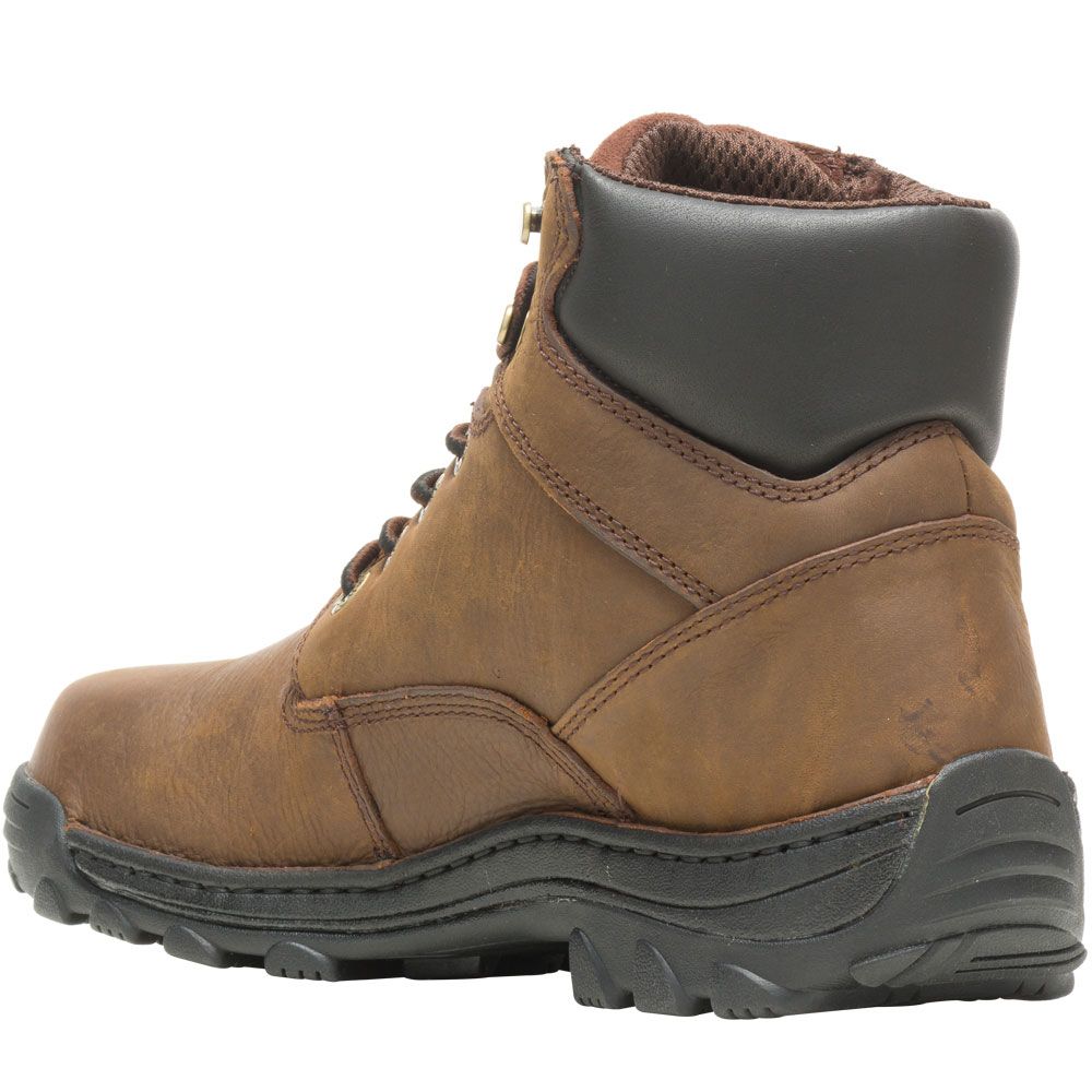 Wolverine Durbin Non-Safety Toe Work Boots - Mens Brown Back View