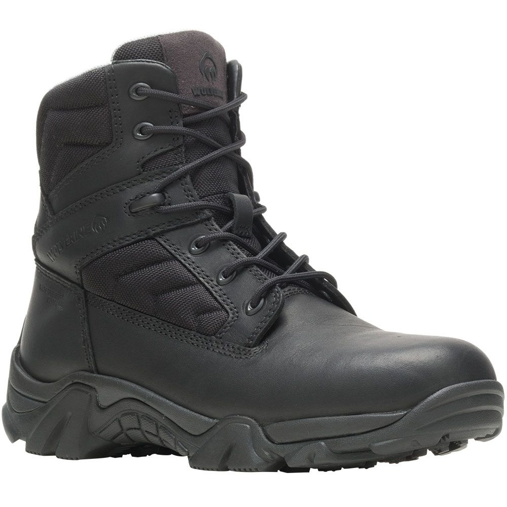 Wolverine 880406 Wilderness Tactical Non-Safety Toe Work Boots - Mens Black