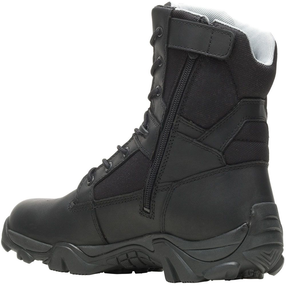 Wolverine 880408 Wilderness Tactical Non-Safety Toe Work Boots - Mens Black Back View