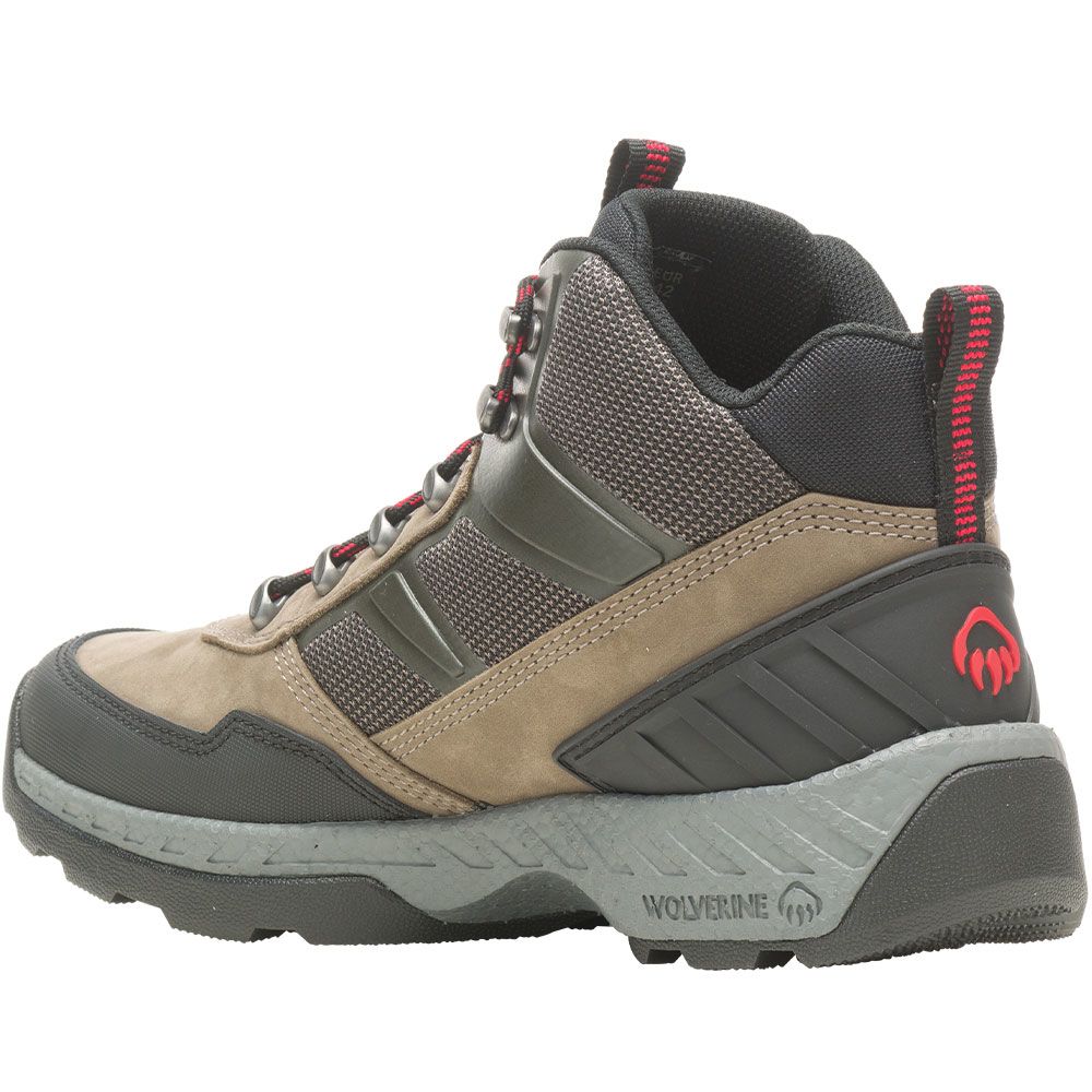 Wolverine Guide Ultr Sprng Hiking Boots - Mens Bungee Cord Back View