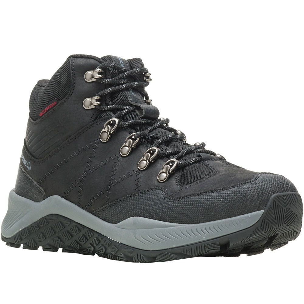 Wolverine 881020 Luton Wp Hiker Safety Toe Work Boots - Mens Black