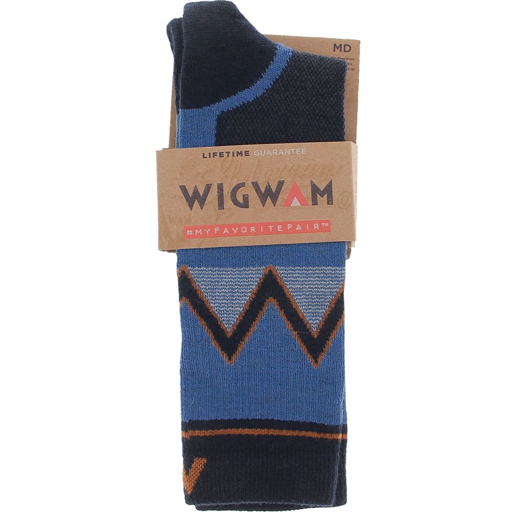 Wigwam Point Reyes Socks - Womens Navy View 2