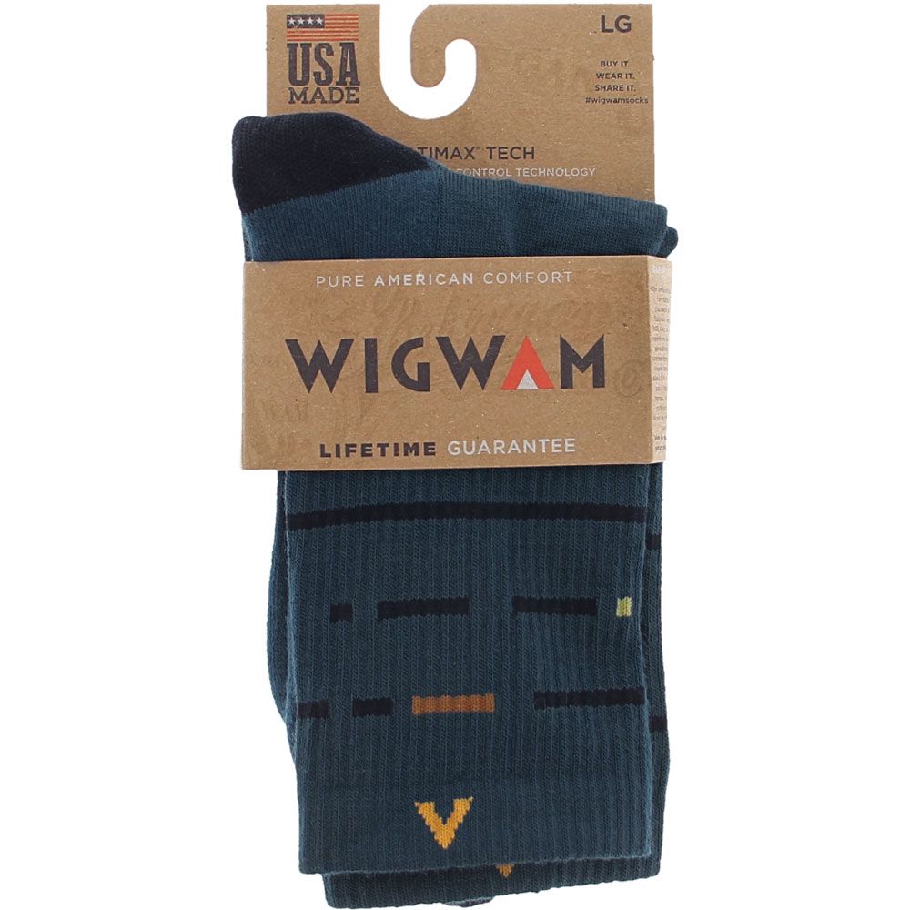 Wigwam Mineral Ridge Socks - Mens Blue View 2