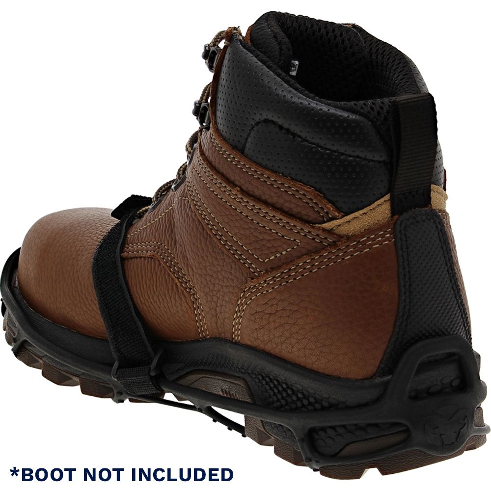 Implus Footcare Spikes Winter Boots - Mens Black Back View