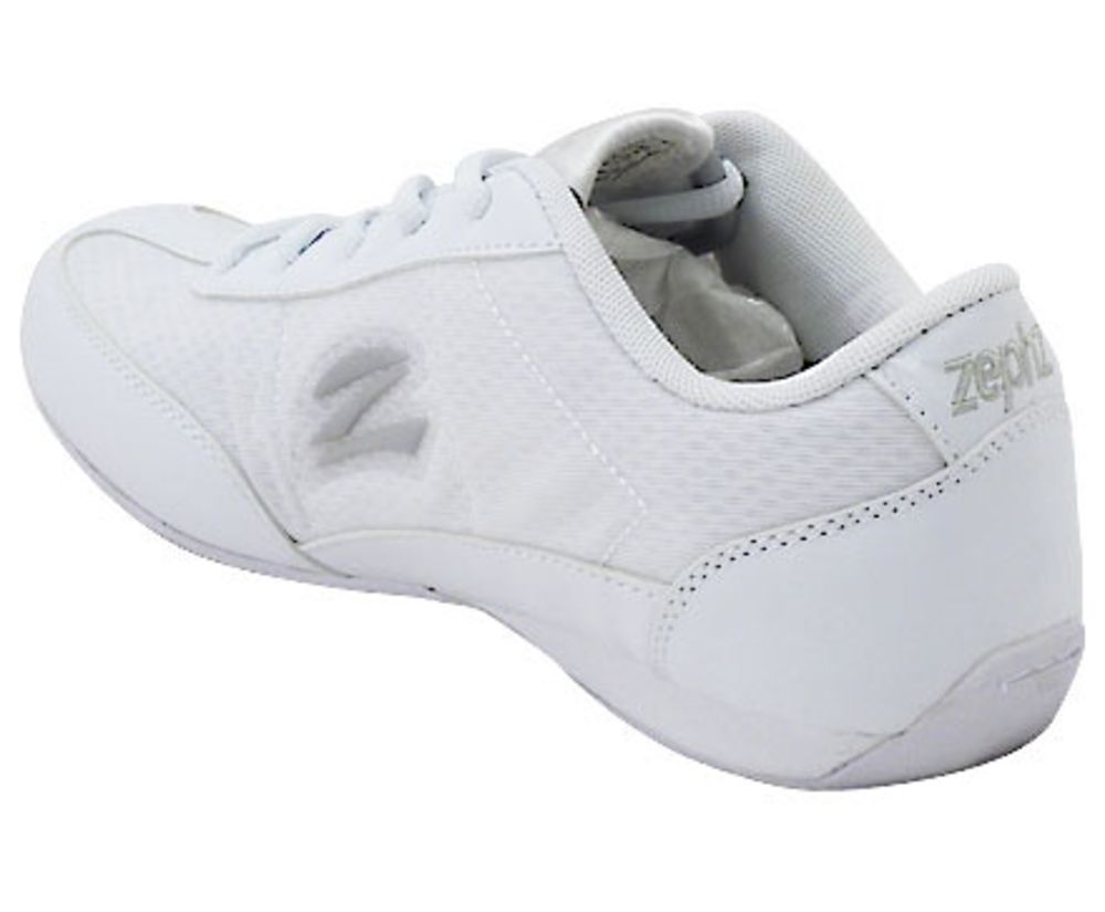 Zephz Butterfly Lite Cheer Shoes - Womens White Back View