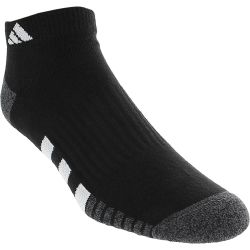Adidas Cushioned 3 Stripe Mens 3pk Lo Cut Socks