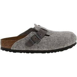 Birkenstock Boston Wool Leather Clogs Casual Shoes - Womens