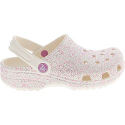 Crocs Classic Glitter Clog 2 Youth Girls Water Sandals
