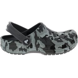 Crocs Classic Camo Clog Water Sandals - Boys