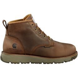 Carhartt Millbrook 5 inch Wp Brown Non-Safety Toe Work Boots - Mens