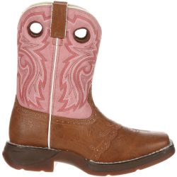 Durango Lil Durango Lacey Pink 8in Little Girls Western Boots