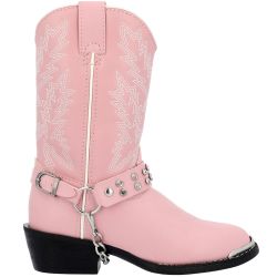 Durango Little Girls Pink Rhinestone Western Boots