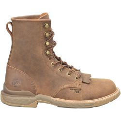 Double H Raid DH5394 Mens 8 inch U Toe Lacer Non-Safety Toe Work Boots