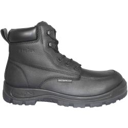 Genuine Grip 6090 Mercury Black Composite Toe Work Boots - Mens