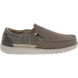 Hey Dude Thad Chambray Slip On Casual Shoes - Mens