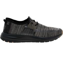 Hey Dude Sirocco Black Night Casual Shoes - Mens