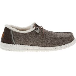 Hey Dude Wendy Warmth Brown Casual Shoes - Womens