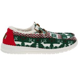 Hey Dude Wendy Ugly Sweater Lined Casual Shoes - Womens