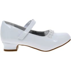 Josmo 83165M White Mary Jane Girls Dress Casual Shoes