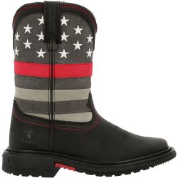 Rocky Red Line Big Kids 8 inch Western Boots