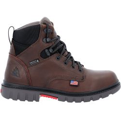 Rocky RKK0452 Worksmart USA WP Non-Safety Toe Work Boots - Mens