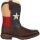 Shoe Color - Brown Texas Flag