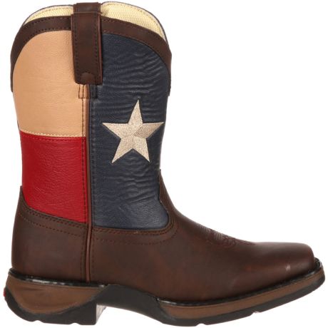 Durango Lil Durango Texas Flag 8in Kids Western Boots