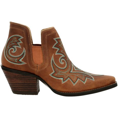 Durango Crush Brown Fashion Bootie Womens Western Boots