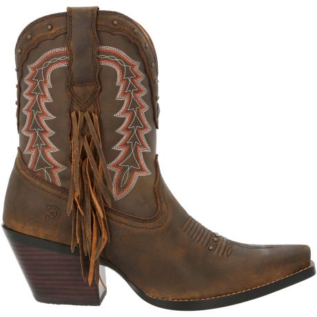 Durango Crush Roasted Pecan Bootie Womens Western Boots