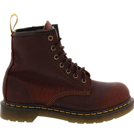 Dr. Martens Maple Zip Safety Toe Work Boots - Womens