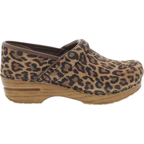 Dansko Professional Leopard Print Casual Shoes - Womens