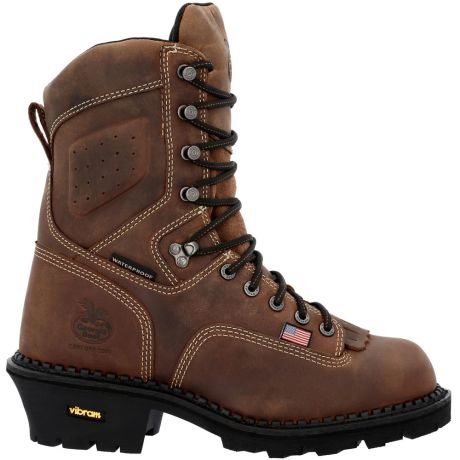 Georgia Boot GB00539 Mens 9 inch USA Logger Soft Toe Work Boots