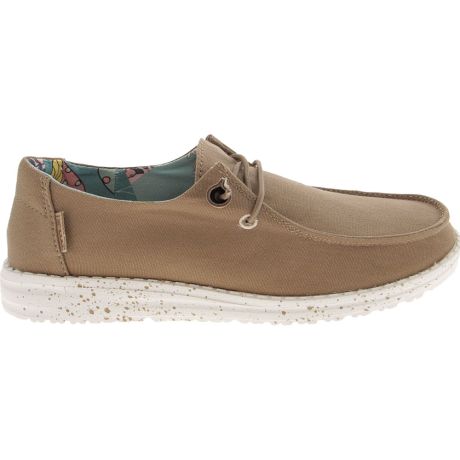 Hey Dude Wendy Cordwood Slip on Casual Shoes - Womens