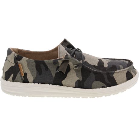 Hey Dude Wendy Camo Slip on Casual Shoes - Womens