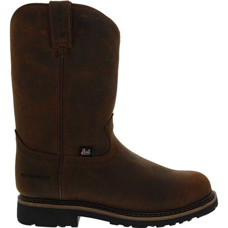 Justin Drywall 10 inch Mens Safety Toe Work Boots