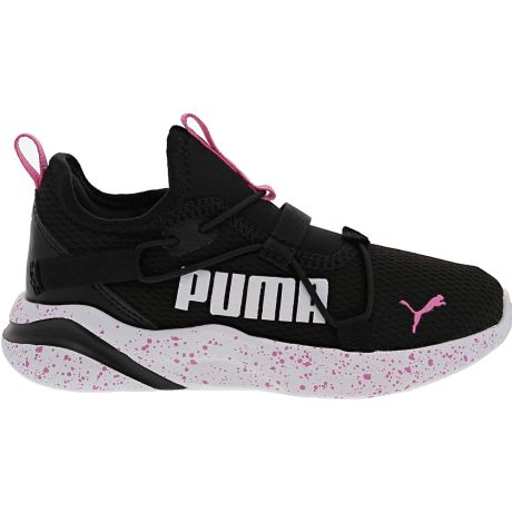 Puma Rift Speckle Slip On Little Kids Girls Running Shoes