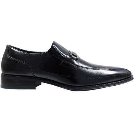 Stacy Adams Men's Forte Cap Toe Oxford Black/White Leather Dress Shoes 25180-111 